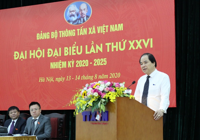 Tập trung lãnh đạo xây dựng Thông tấn xã Việt Nam thành cơ quan thông tấn đa phương tiện chủ lực quốc gia